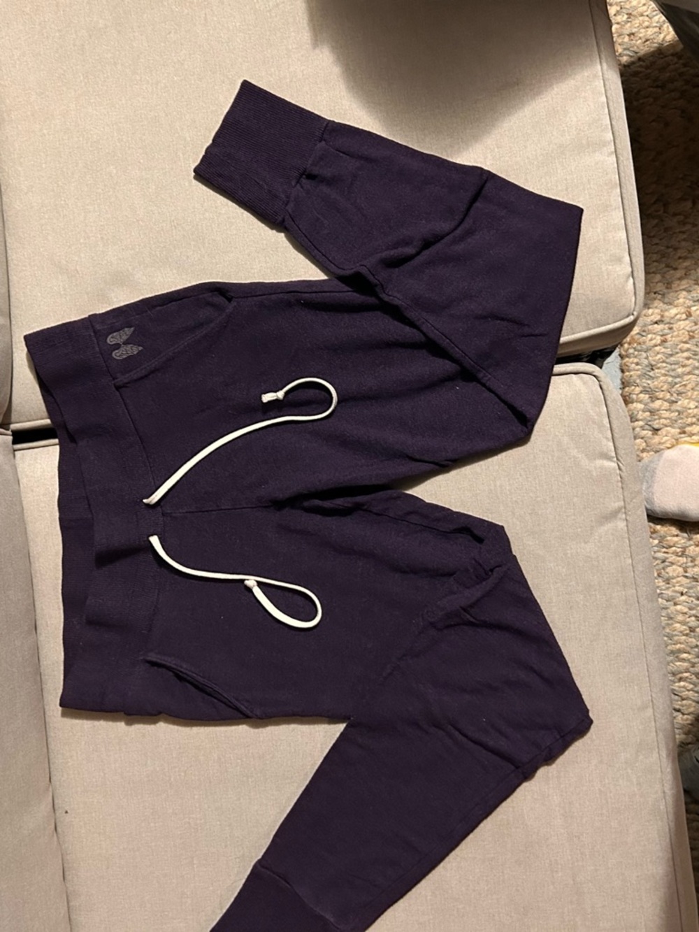 Woman’s Victoria secret dark purple Lounge Jogger Pants with Drawstring